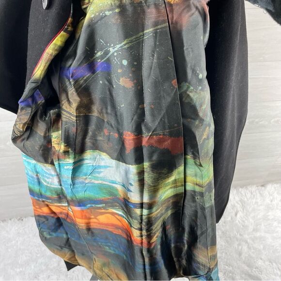 Ted Baker London Matild Cashmere Wool Short Wrap Coat - Picture 9 of 12